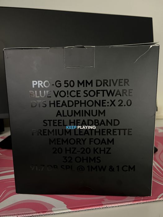 Casti logitech g pro x