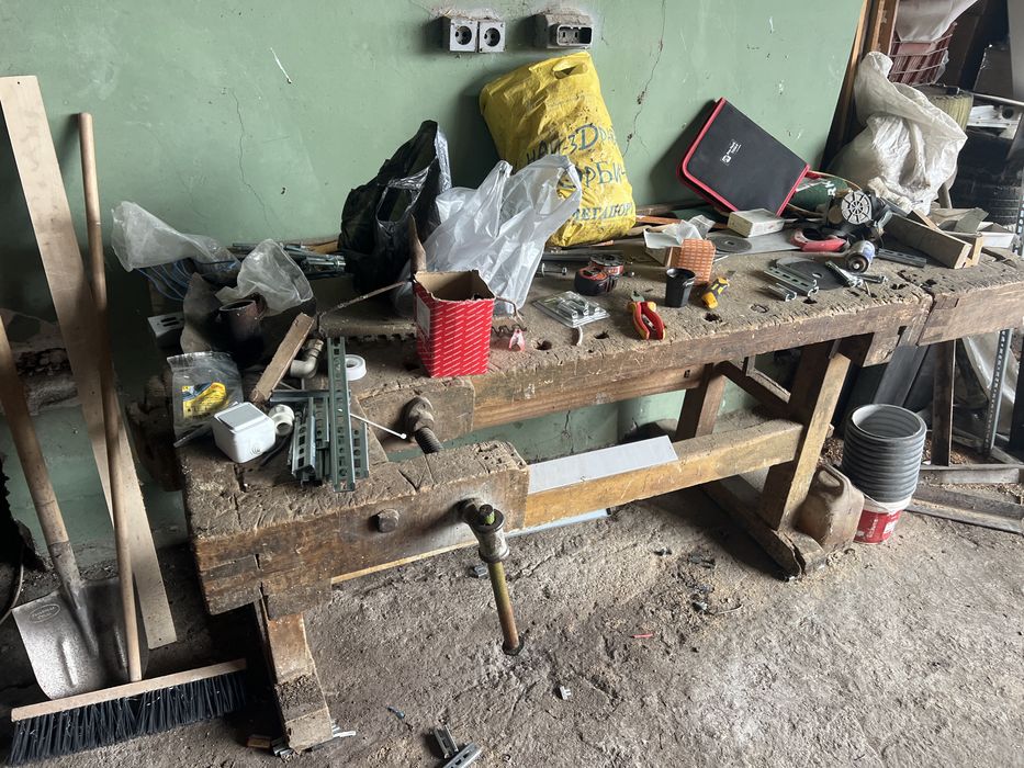 Дърводелска машина и маса