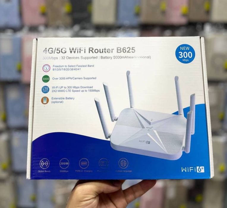 4G+ 5G LTE модем роутер карманный / Мобильный Wi-Fi/Доставка 24/7