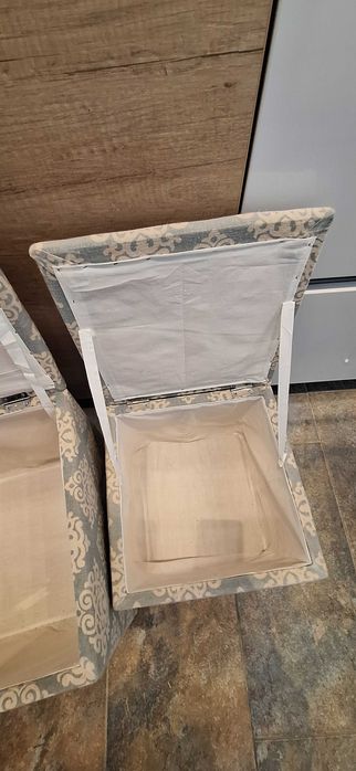 Vand set 2 taburete bleo-gri