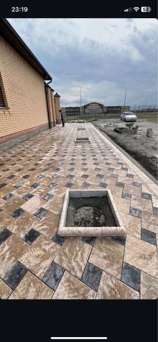 Брусчатка тротуарная плитка