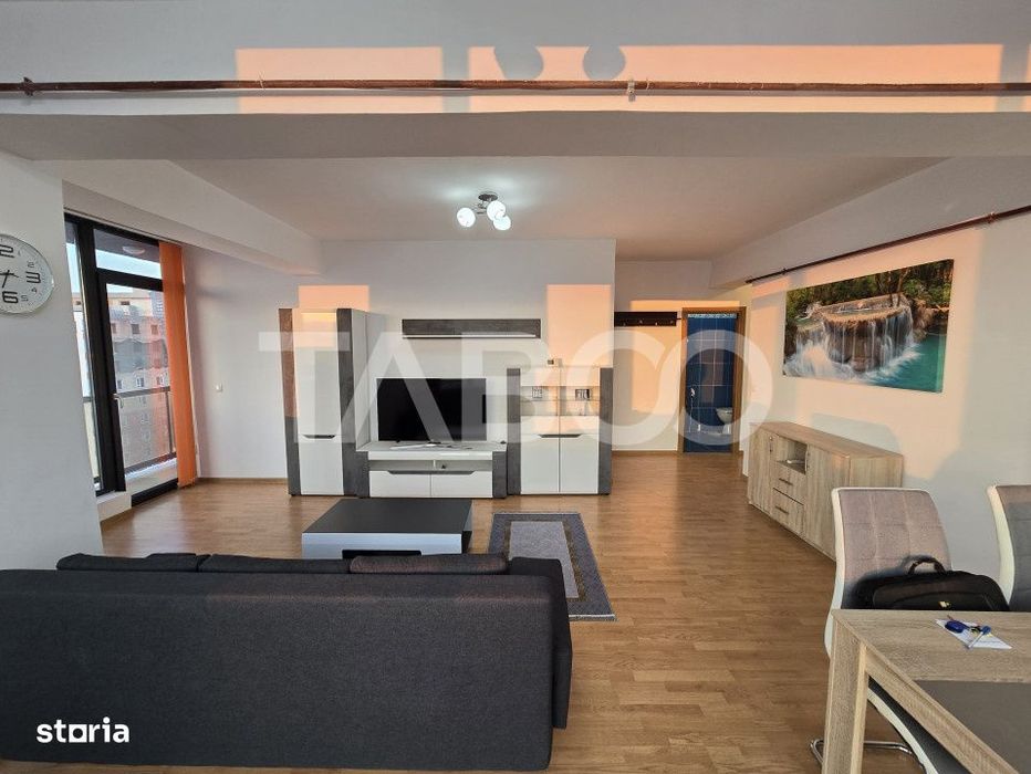 Penthouse 3 camere de inchiriat 70 mpu terasa 58 mp zona Doamna Stanca
