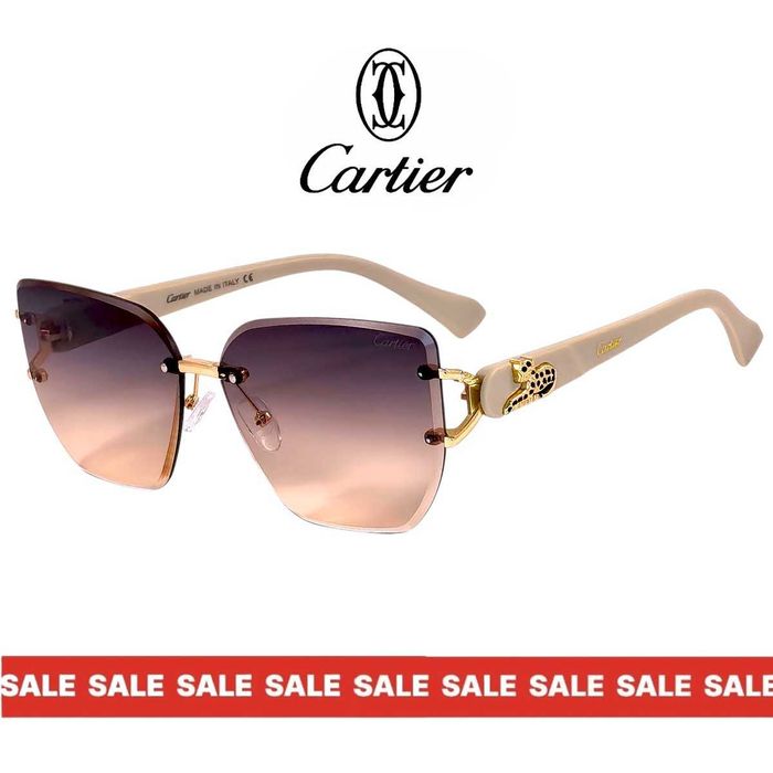 Cartier Falcon 2027 Дамски слънчеви очила с акцент луксозна пантера