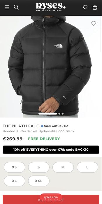 Яке the north face 600