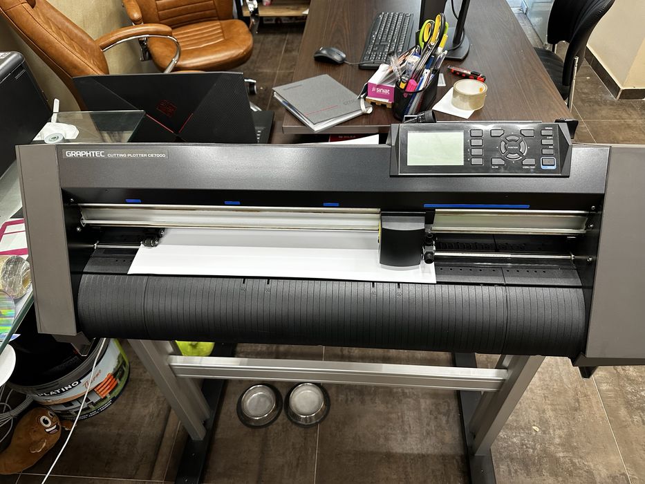 Принтер DTG G4, преса Stash ,режещ плотер GRAFTEK CE 7000-60E