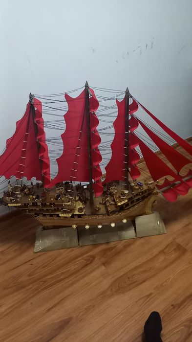 Корабль ручная работа