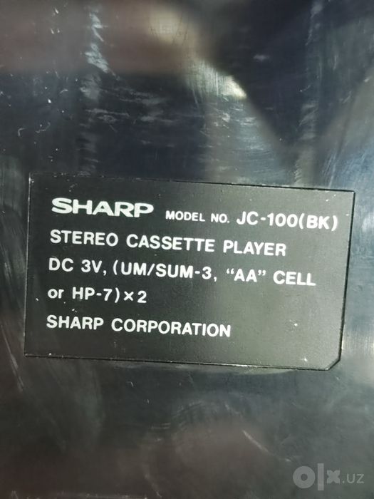 Кассетные плеер SHARP