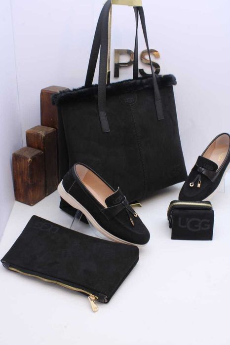 Mocasini cu geanta la set