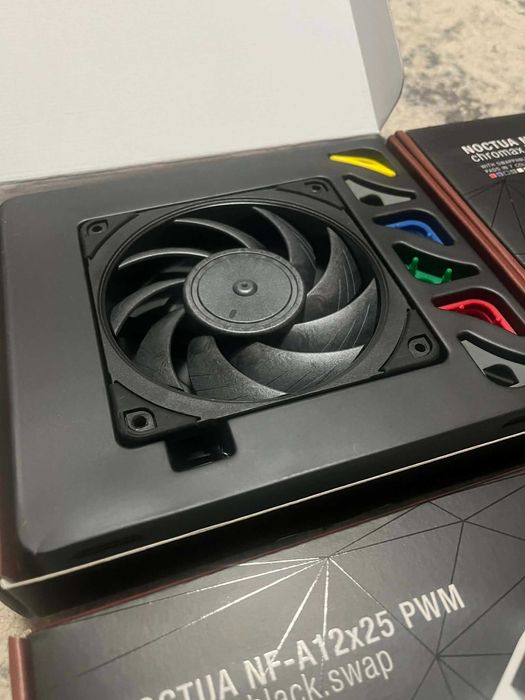 Noctua NF-A12X25 PWM, 1 ventilator de 120 mm, 2000 rpm, Negru