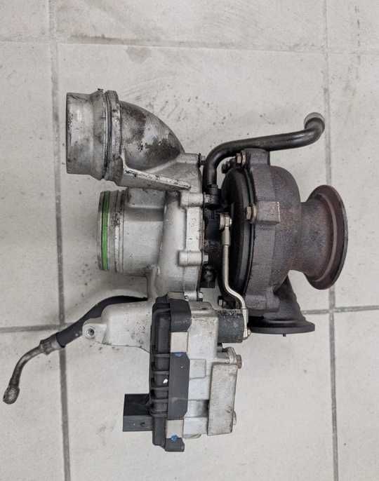 Turbo turbina ,single-turbo 245 cai N57d30A BMW F10 E92 e93 F07 F01 X5 X6 completa cu actuator 140.000km 7799759