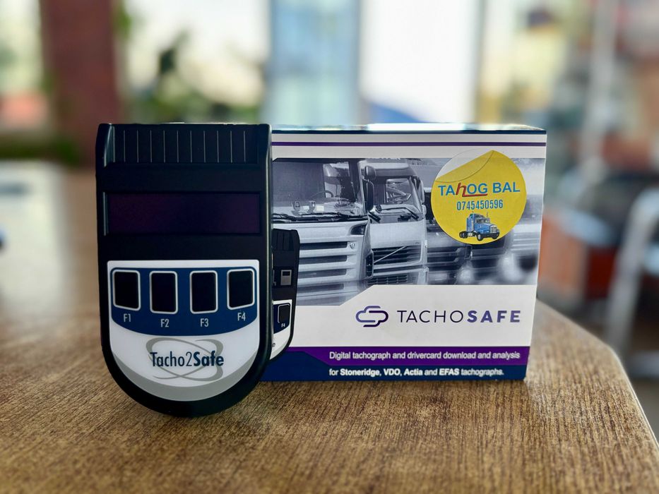 Cititor de carduri si tahografe Tacho2Safe G2V2