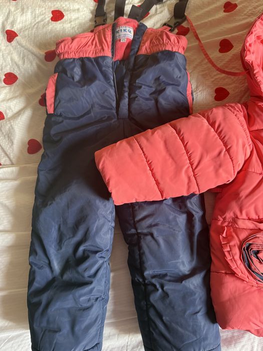 Комбинезон для девочки с курткой