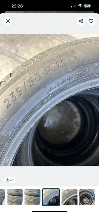235 50 19 Michelin primacy 4 vara