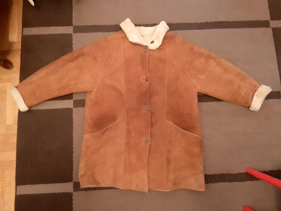 Cojoc barbatesc blana naturala Roco-Baroco model Italian