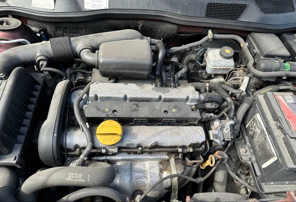 двигатель 1.6см Опель АстраG (Opel Astra G) полный навес из Европы