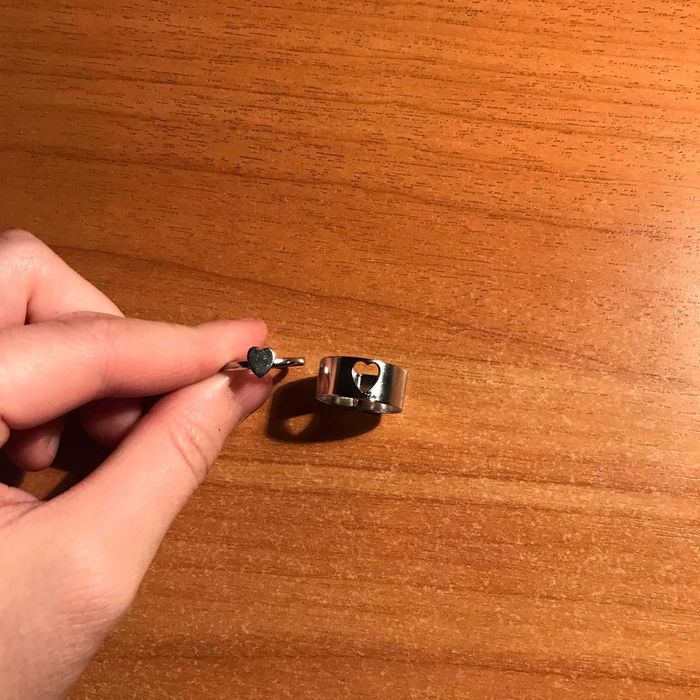 Парные колечки для неё и для него