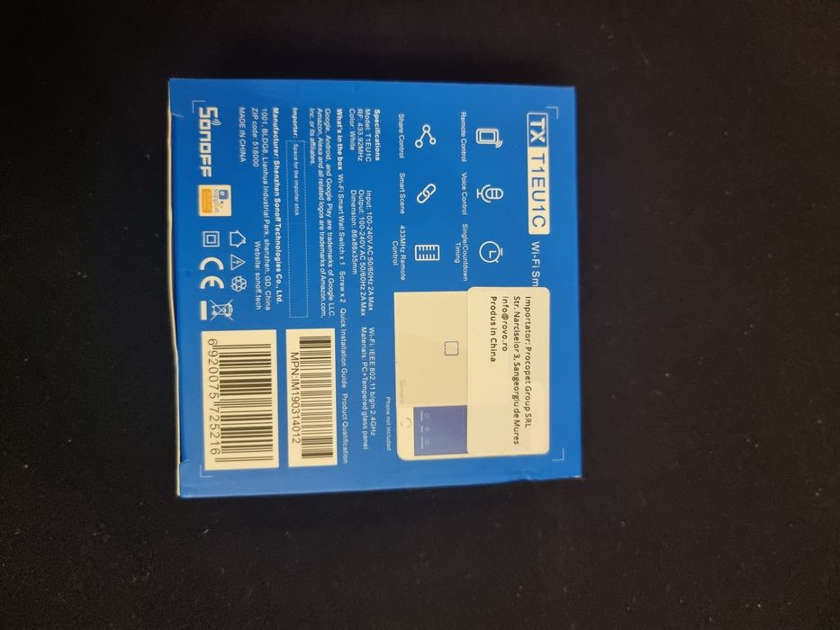 Intrerupator Smart Tactil