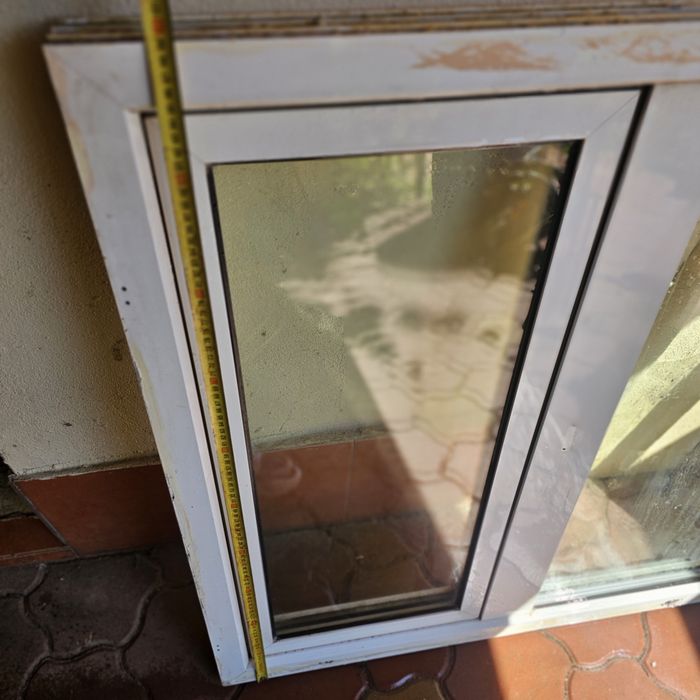2 ferestre aluminiu cu geam termopan
