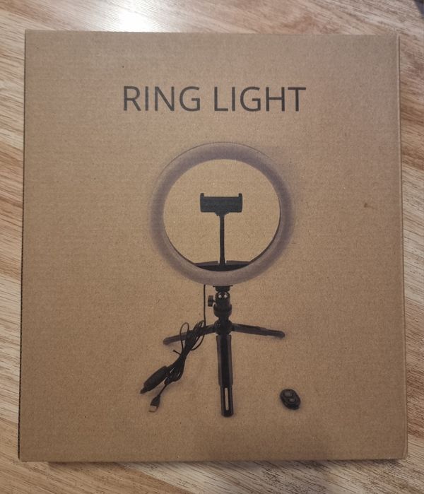 Ring light лампа за снимки със стойка (LED)