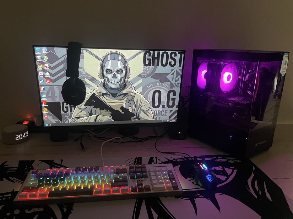 Игровой ПК Core i7 10700f RTX 2060 Super + монитор 180 Гц