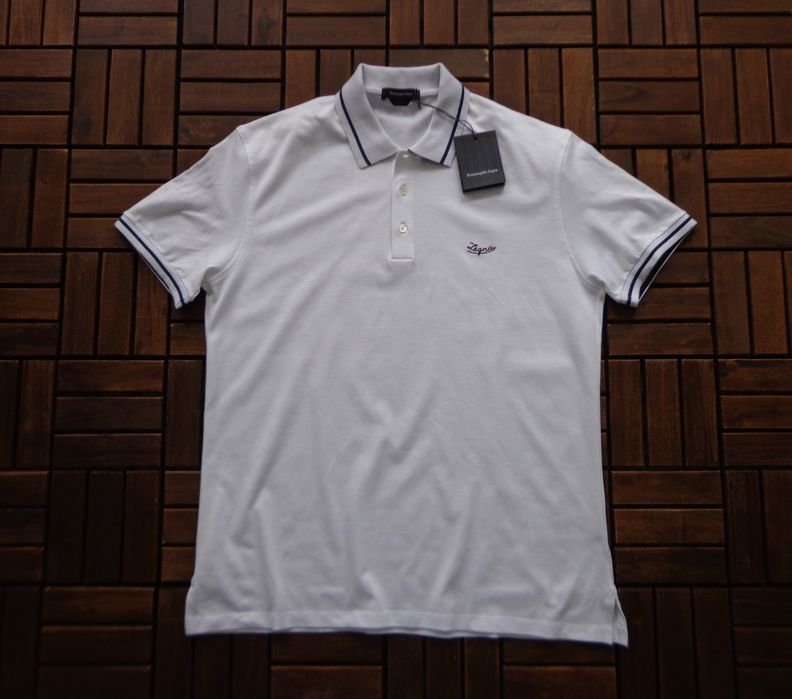 Мъжка поло тениска ERMENEGILDO ZEGNA Polo T-shirt размер L