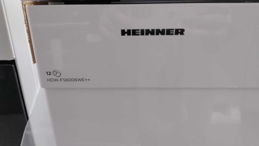 Чисто нова Съдомиялна машина Heinner 60 см  Aquastop Half load