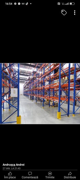 Rafturi metalice industriale