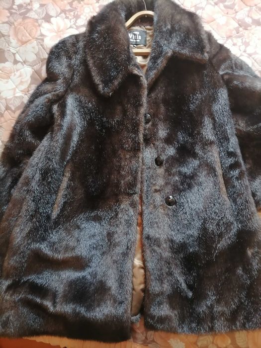 Шуба искусственная норка