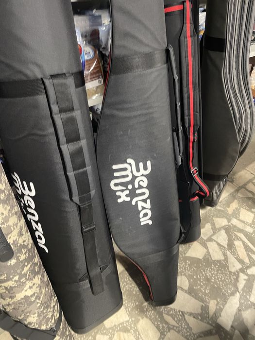 Husa Lansete Rigida Benzar Mix Triple Hard Rodcase, 3 Compartimente, 145cm