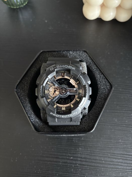 Ceas Casio G-Shock GA-110 negru/rose gold