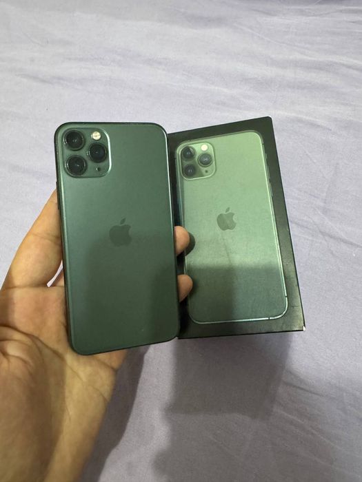 Apple Iphone 11 Pro 64GB Green Original LL/A Karobka Holati Ideal Zor