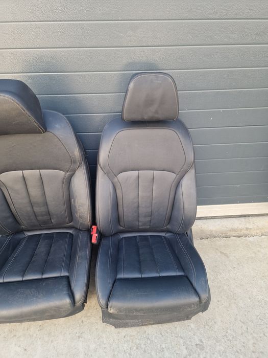 Scaune interior piele neagră bmw x5 g05