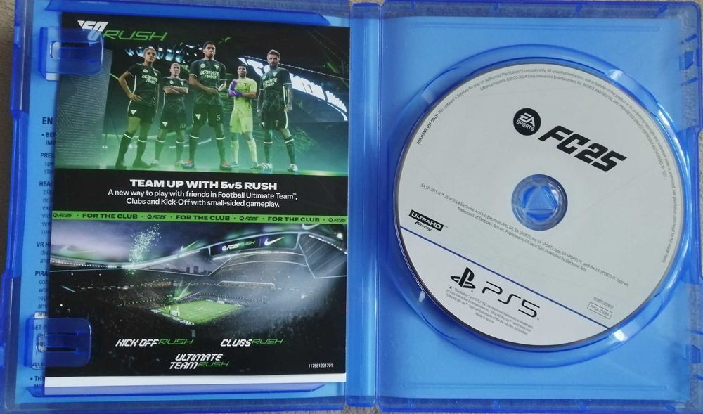 PS5 игра FC25 - EA sports игра за Sony PlayStation 5