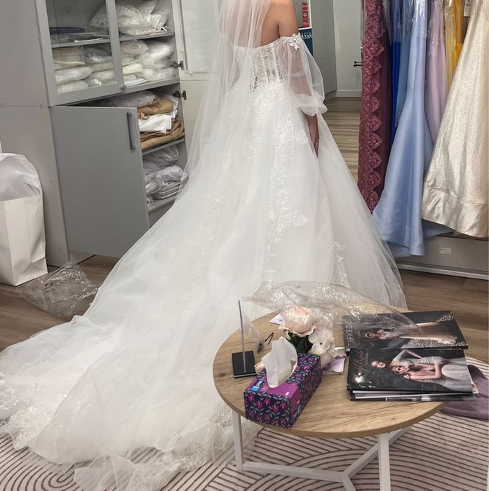 свадебное платье