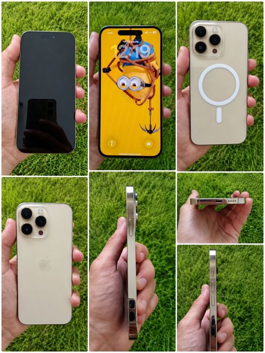 Iphone 14 pro max gold