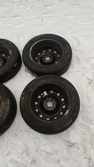 Anvelope iarna Michelin + jenti 15