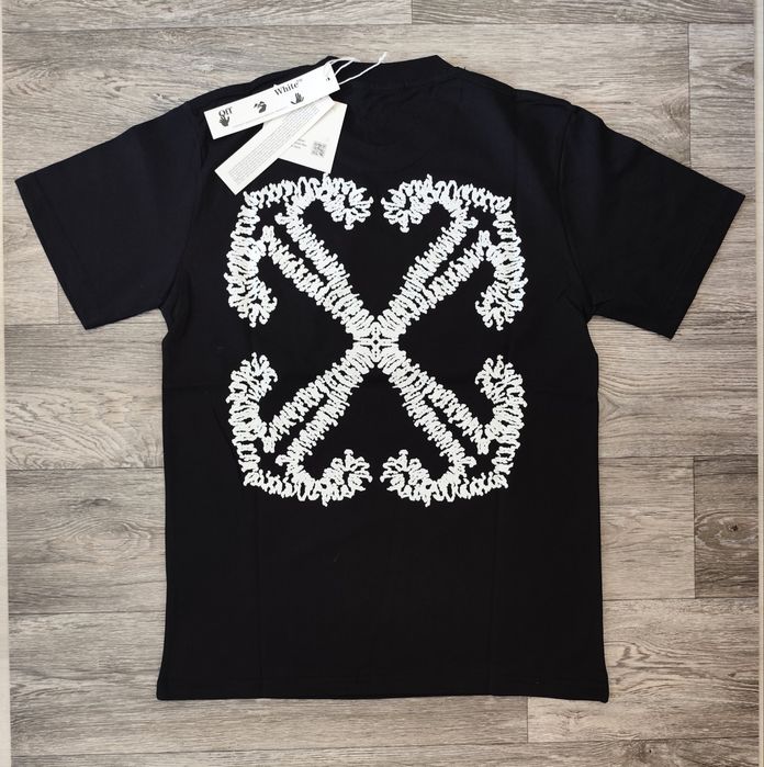 Мъжка тениска Off White блуза фланелка памук 2024