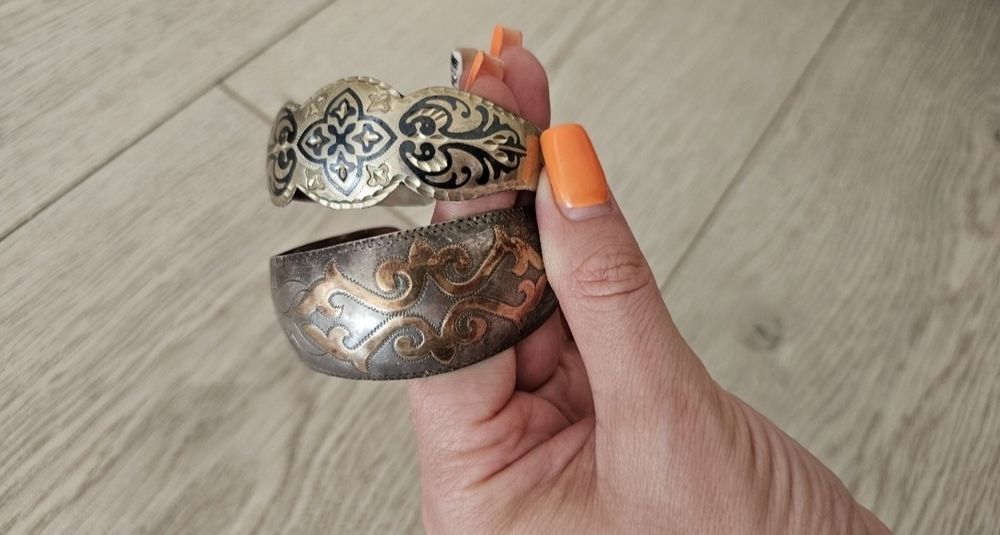 Продам серебряные браслеты