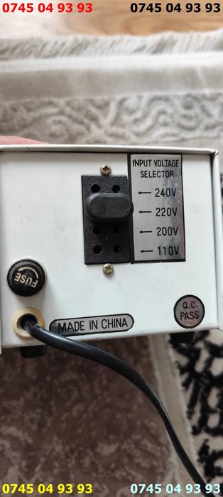 transformator traf 110v din 220v face 110v 200W step up step down