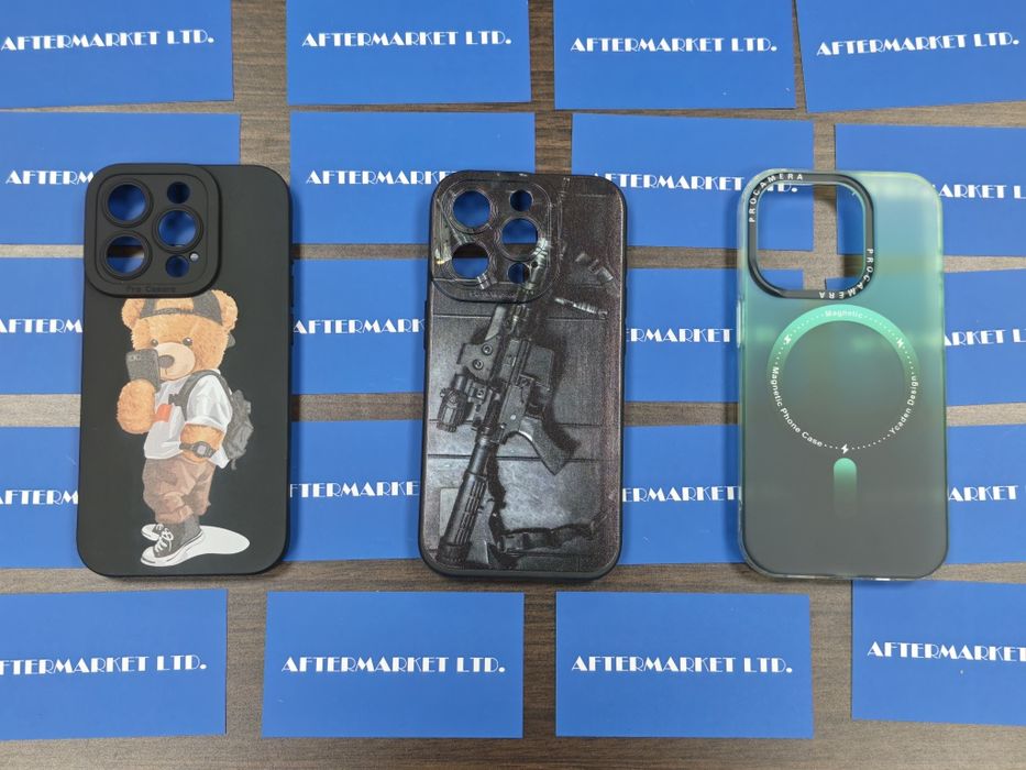 Кейс протектор за iPhone 15 Pro - 3 броя