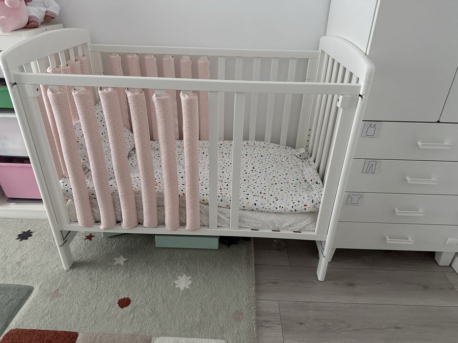 Patut pentru copil din lemn / cosleeping / inaltime ajustabila