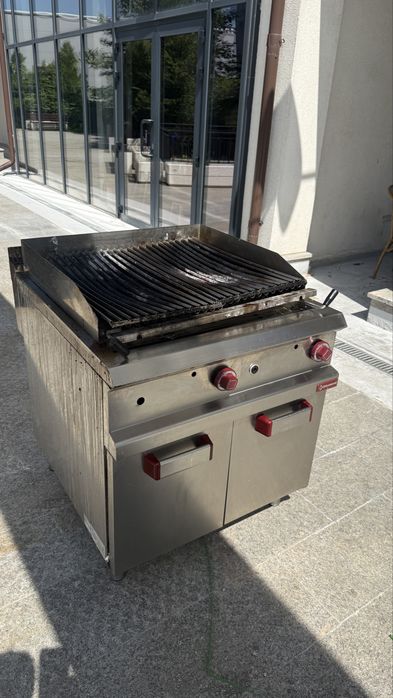 Plita electrica burgeri/grill roca vulcanica