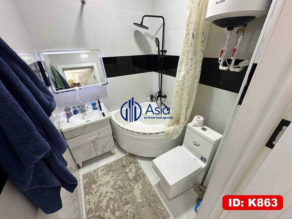 Srochna 1xxona 2xxona qilingan yevro kvartira Sitidan sotuvga chiqdi