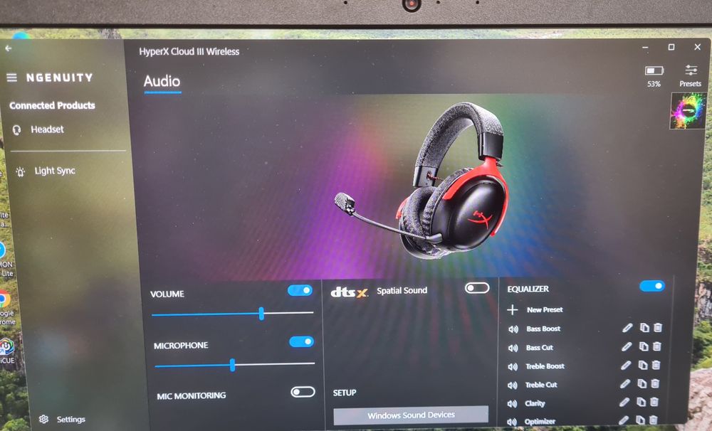 Căști gaming HyperX Cloud III wireless