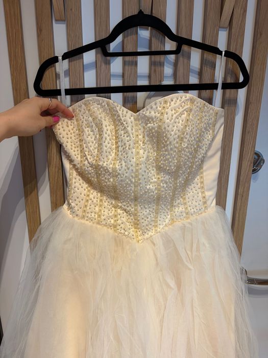 Rochie alba cununie civila