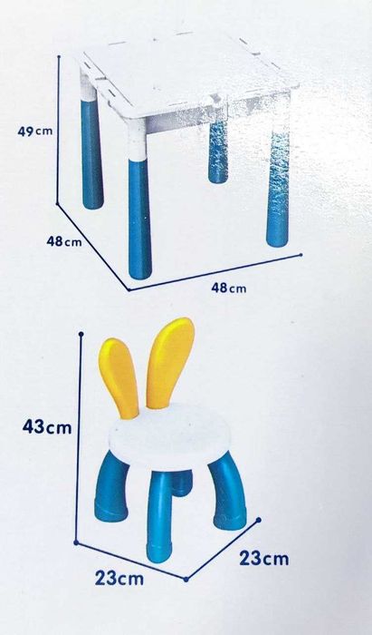 Столик лего Трансформер с игрушками и стульчиком, доставка, рассчрока