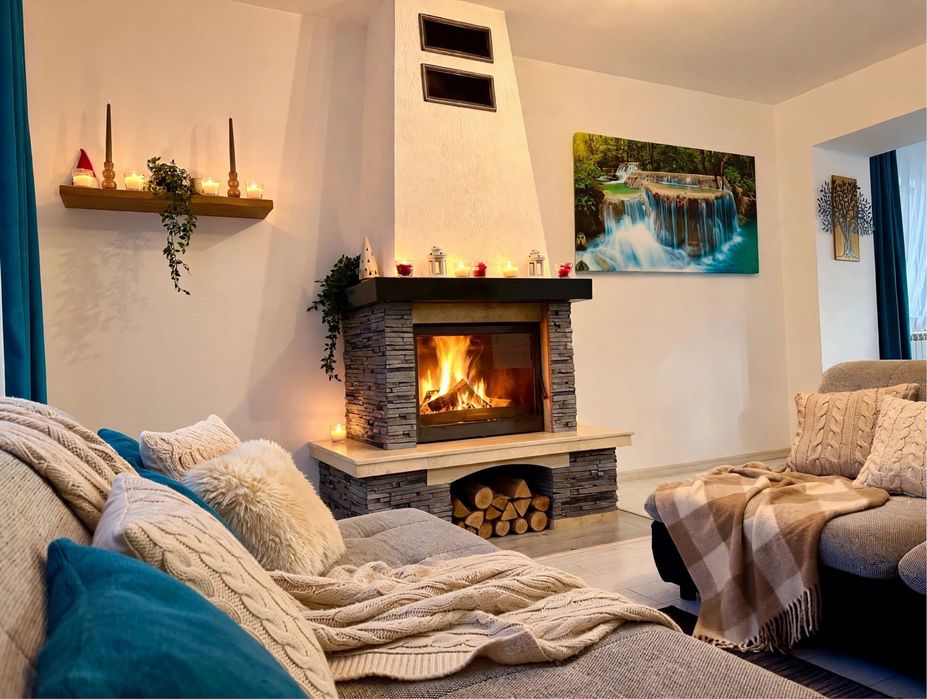 Cazare 10 pers-Semineu,Ciubar,Sauna,Piscina Foisor & Gratar- Relaxare la munte