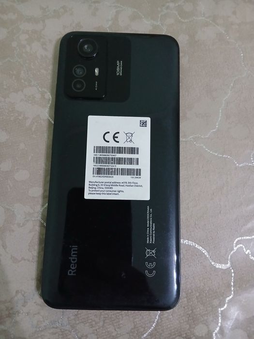 Redmi 12s сотилади память 8+4/256