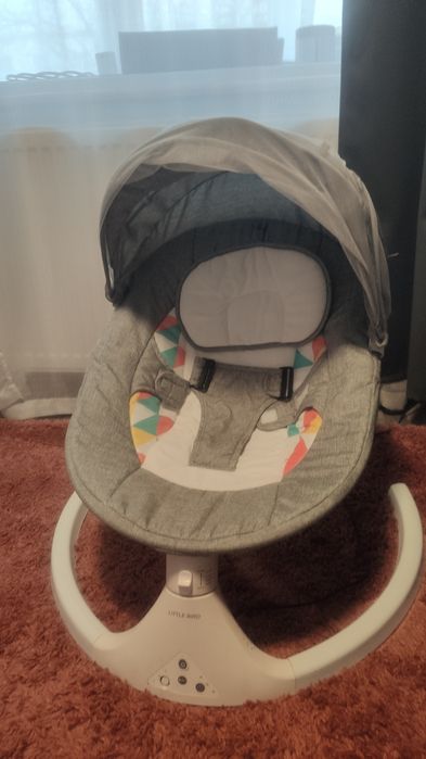 Vand leagan electric pentru bebelusi EvoSmart BB06, multifunctional ,