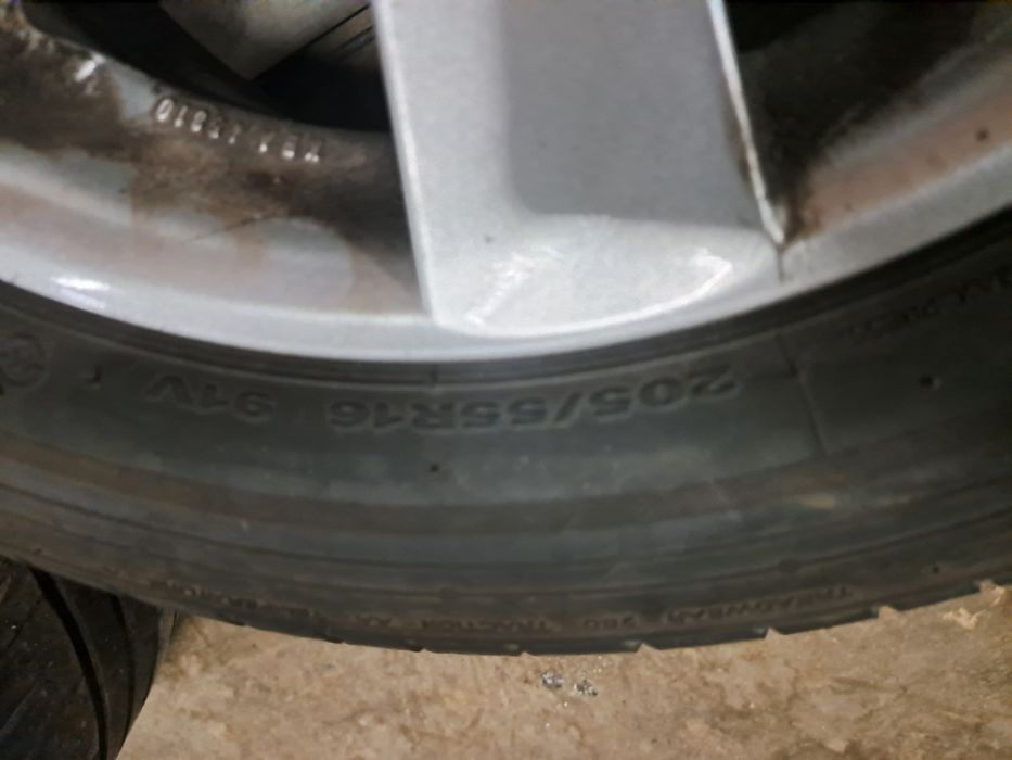 Vând jante Opel și  Borbet- 7Jx16H2- 205 55 R16